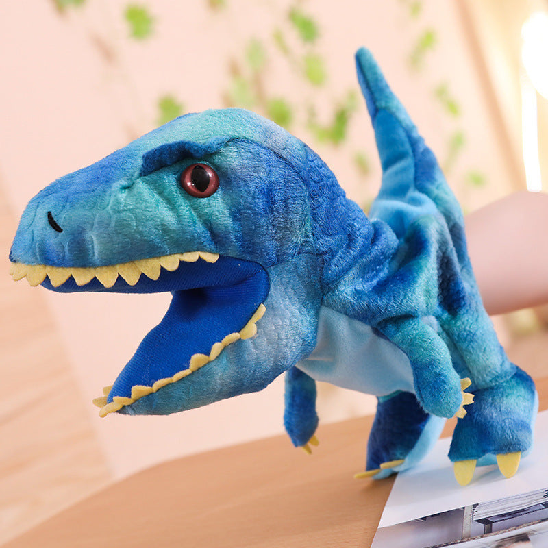BowLift | Dinosaur Hand Puppet-Blue