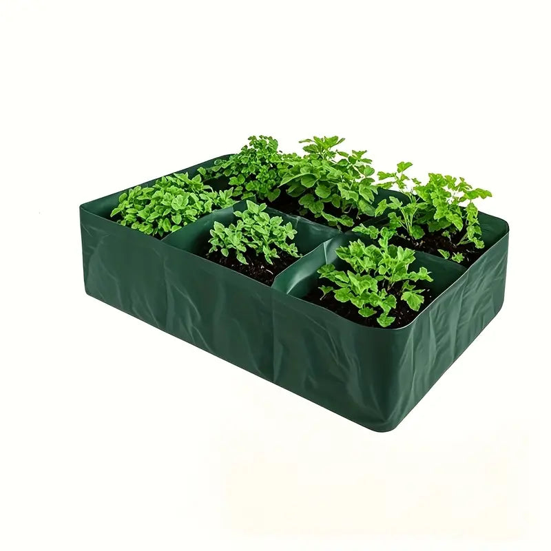 BowLift | Planting bag with multiple compartments – Robust garden storage for plants and herbs