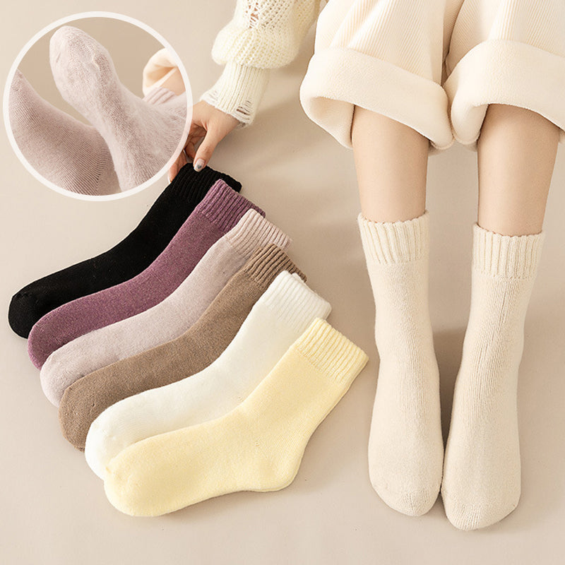 BowLift | Unisex Thermal Socks | Self-Heating Fleece Lining | Moisture-Wicking | 3-Pair Set