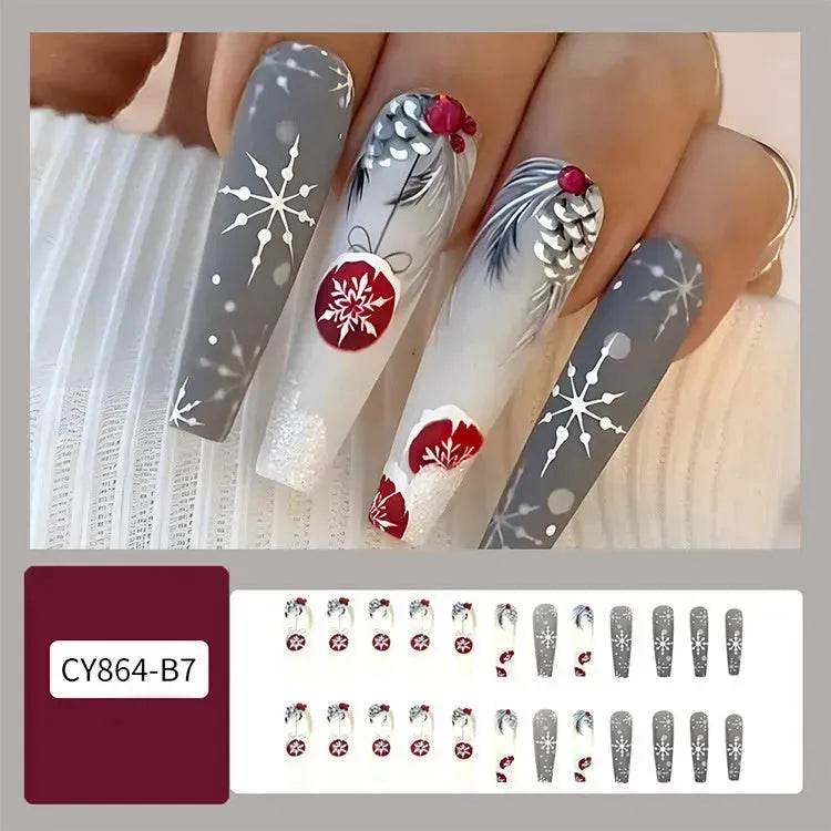 BowLift | 24pcs Christmas False Nail Decal stickers