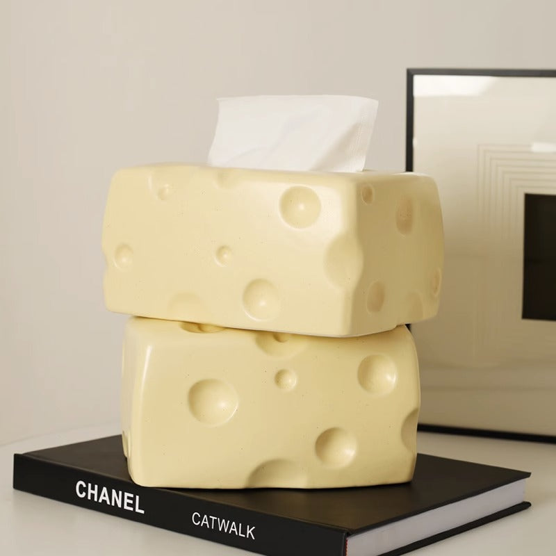 BowLift | 3D Cheese Design Tissue Holder for Creativity