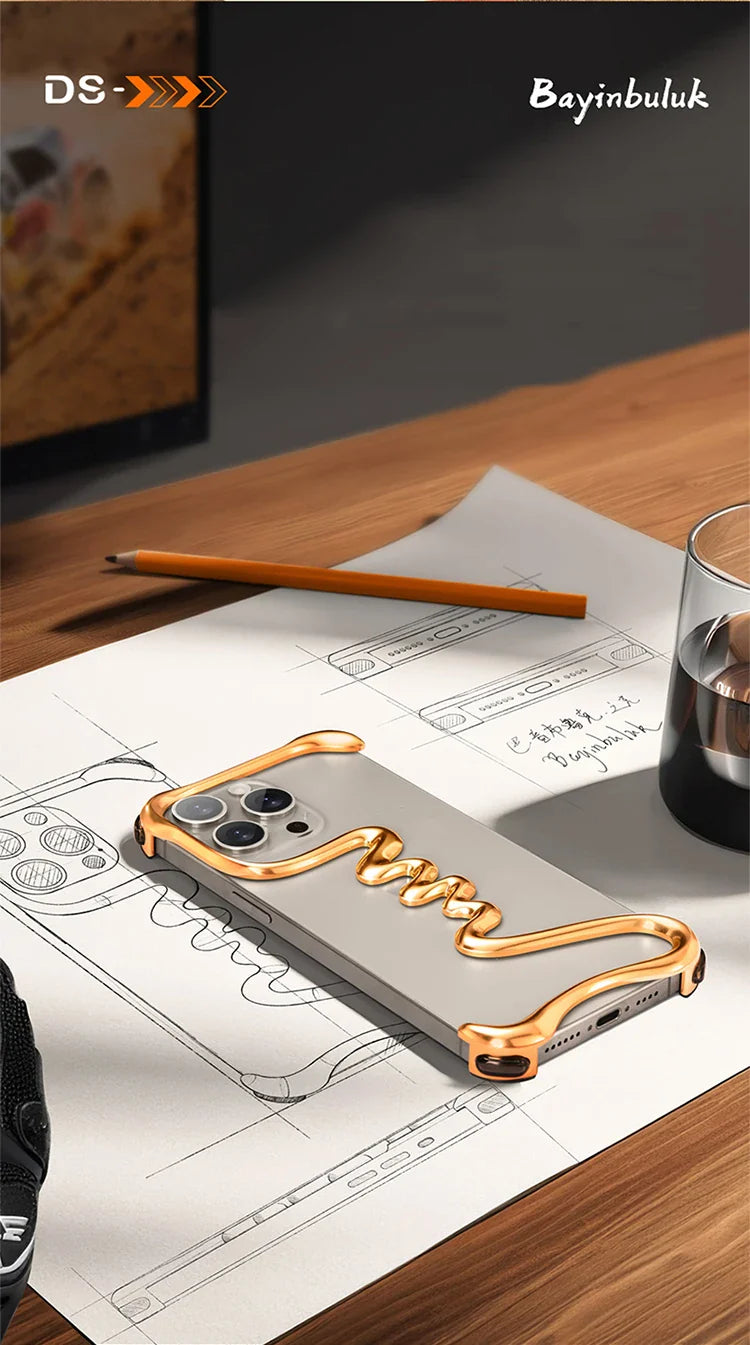 BowLift | Metal Alloy Frameless  iPhone Case
