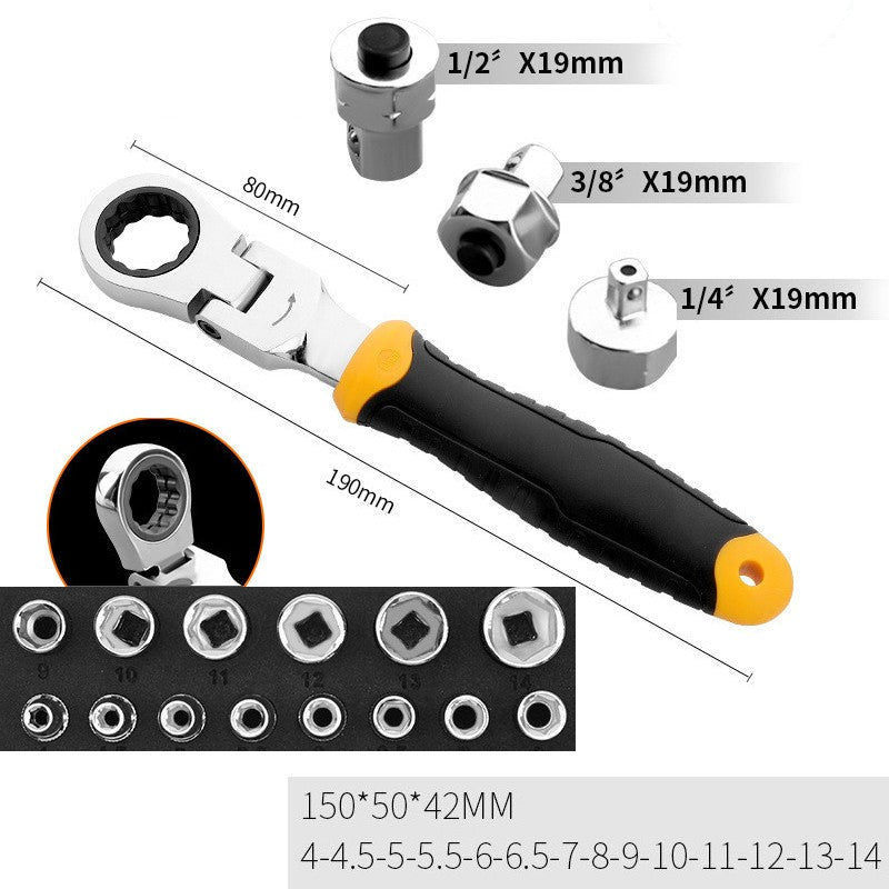 BowLift | Flex-Head Angle Impact Wrench, for Repair, DIY & More