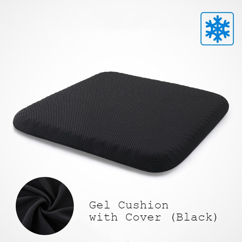BowLift | Portable Cooling Gel Seat Cushion, with Non-Slip Cover, for Car, Office Chair, Wheelchair & More