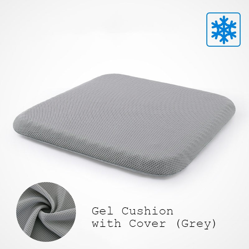 BowLift | Portable Cooling Gel Seat Cushion, with Non-Slip Cover, for Car, Office Chair, Wheelchair & More