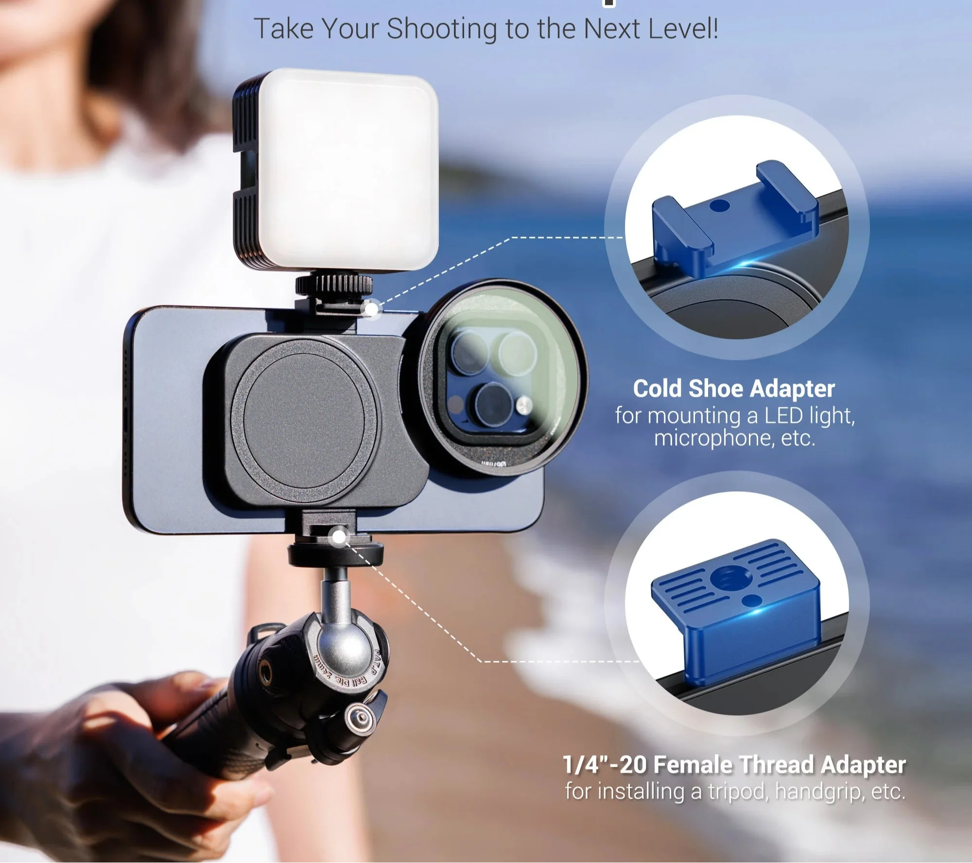 BowLift | 67mm Magnetic Lens Filter Adapter