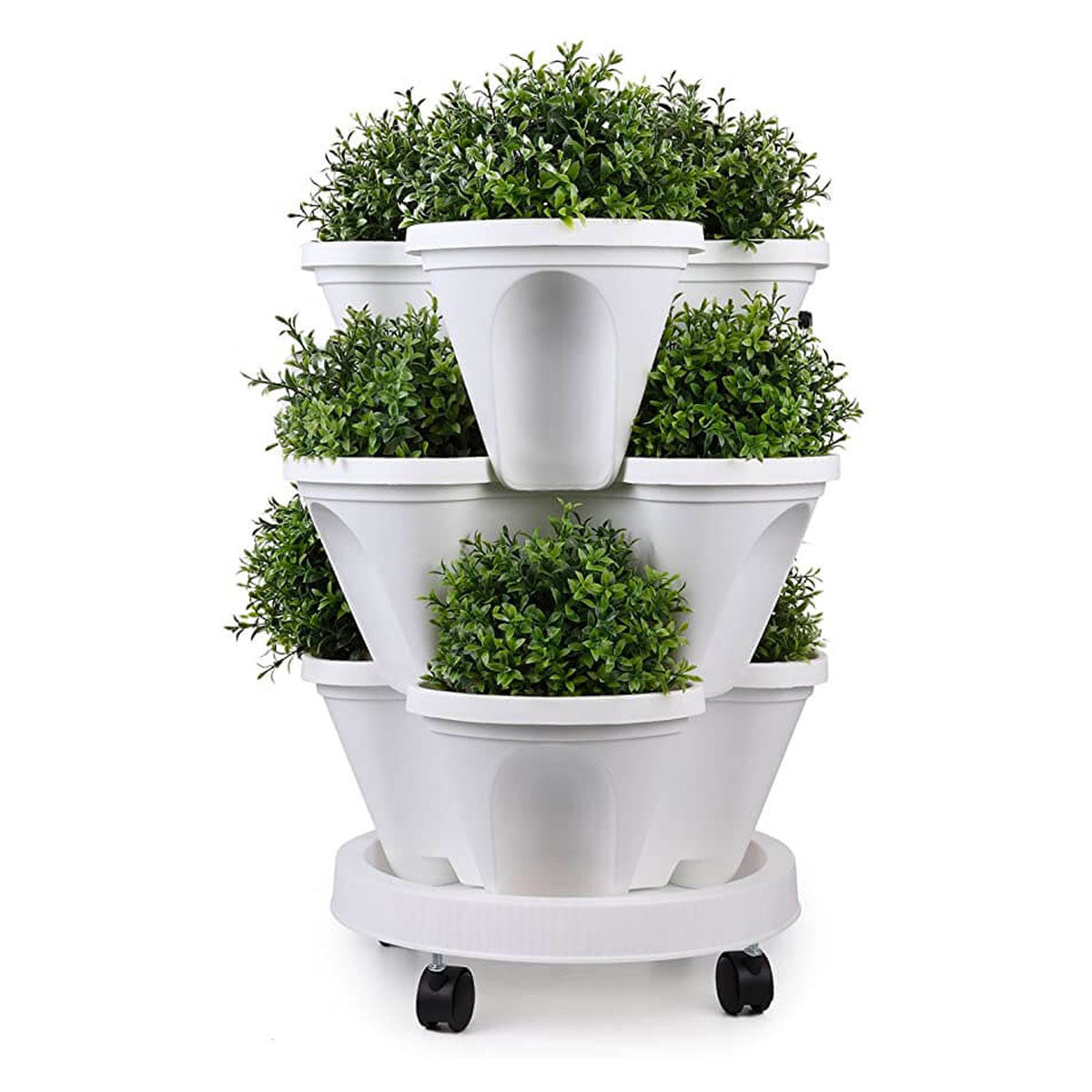 BowLift | GardenTower FourSeasons – Stackable Plant Pots with Smart Watering System