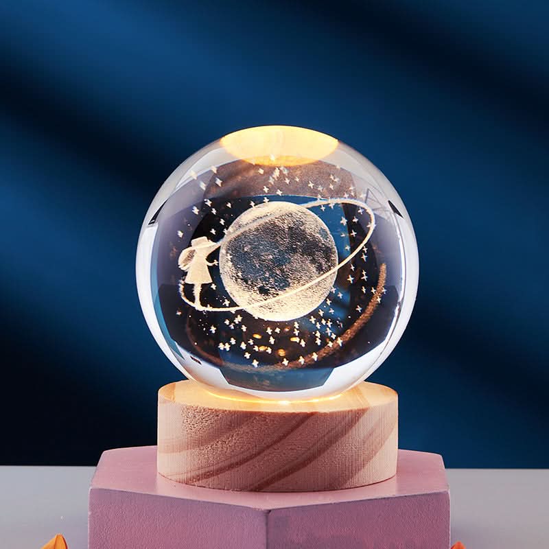 BowLift | Elegant 3D LED Night Light with Sparkling Star Effect