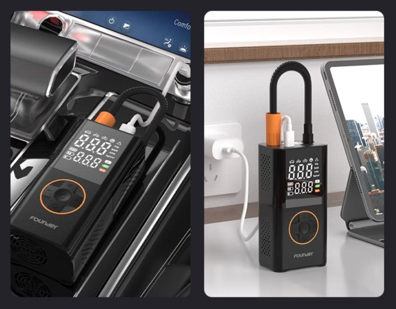 BowLift | Car Wireless Portable Tire Inflator With Tire Pressure Monitoring