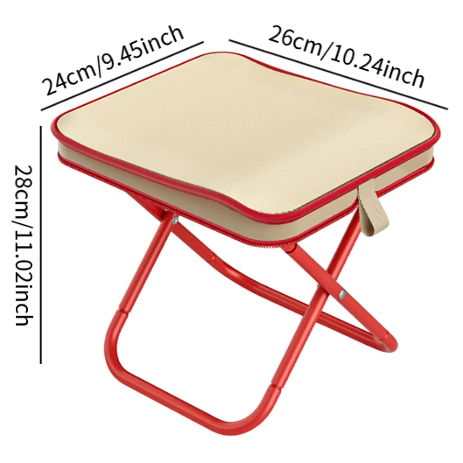 BowLift | Campurio Folding Chair | Ultralight & Sturdy | For Camping & Outdoor | 900g Aluminum