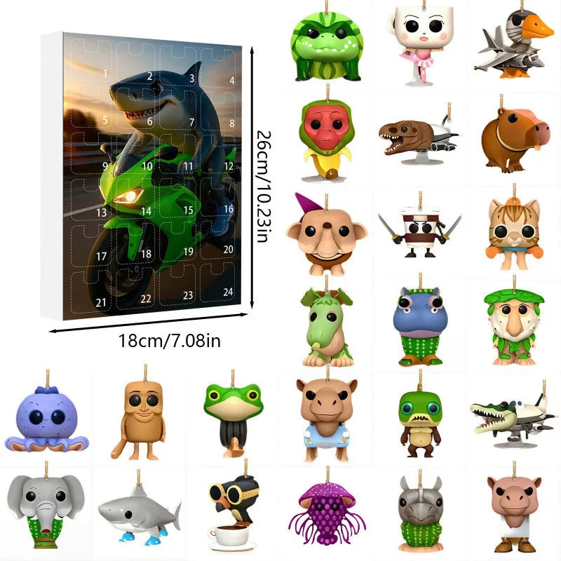 BowLift | Festiva Adventskalender 2025 – 24-daagse kalender met unieke verrassingen & feestelijk design