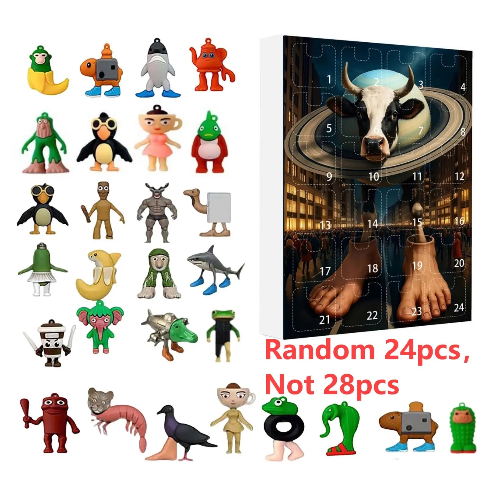 BowLift | Festiva Adventskalender 2025 – 24-daagse kalender met unieke verrassingen & feestelijk design