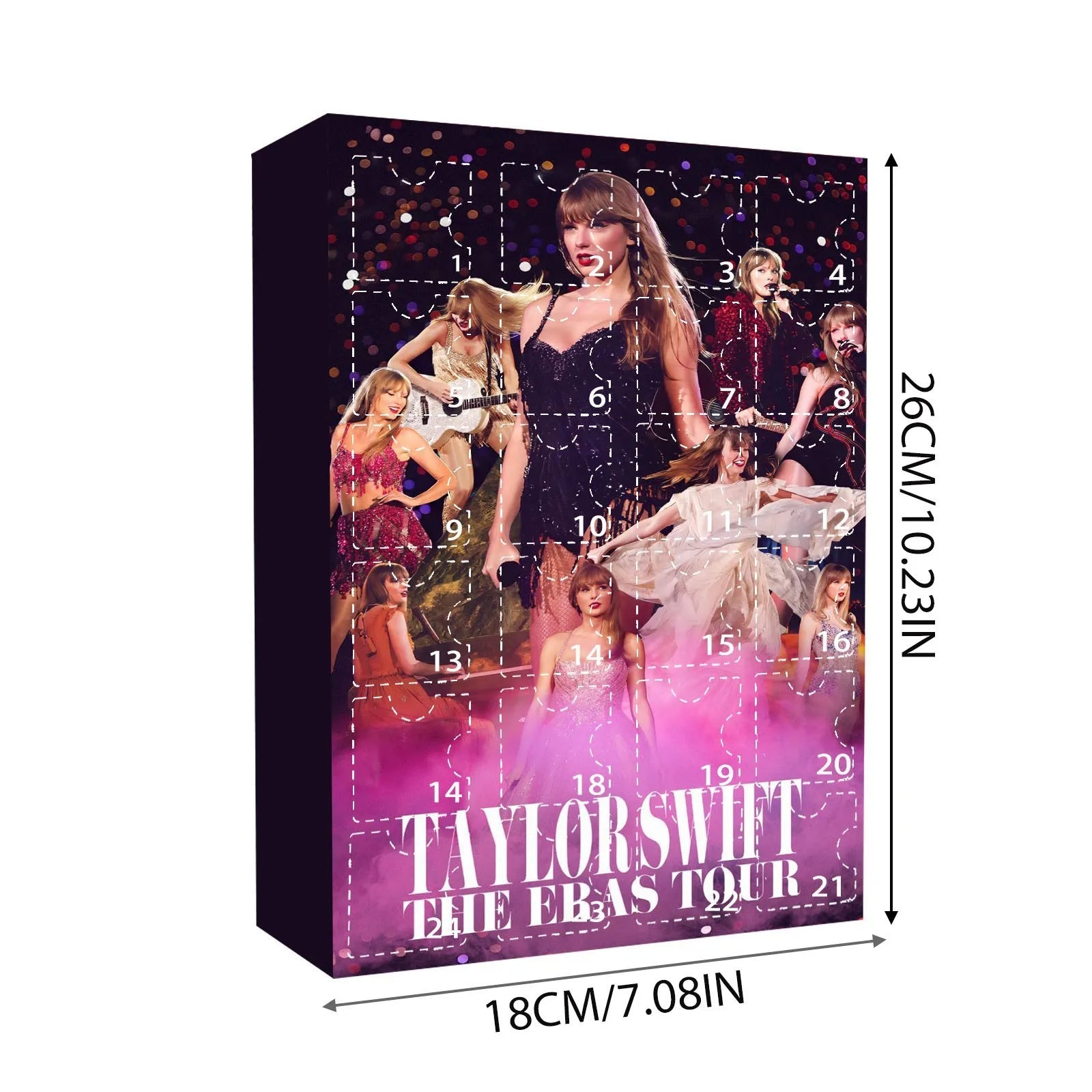 BowLift | DecoJoy Adventskalender – 24-daagse kalender met kerstdecoraties & herbruikbaar design