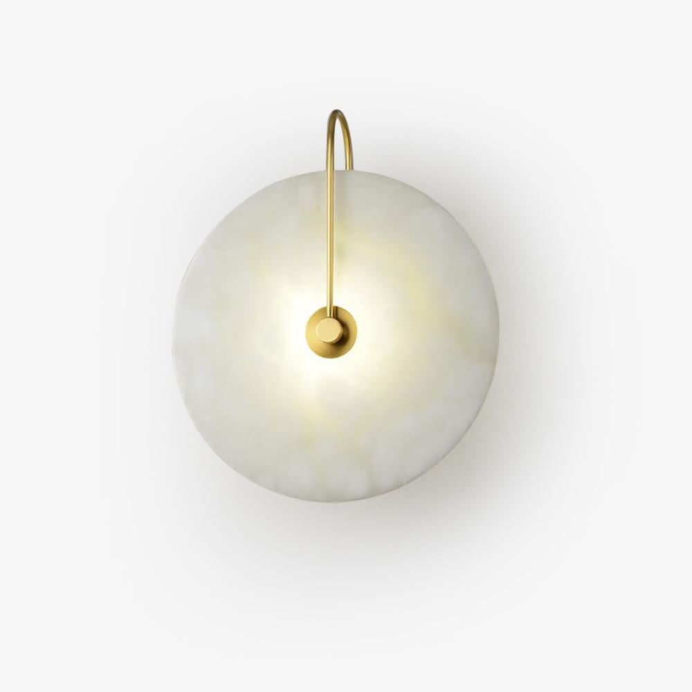 BowLift | Alabaster LED Wall Lamp – Modern Ambient Lighting