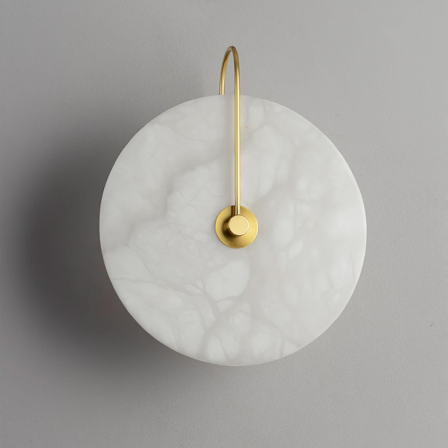 BowLift | Alabaster LED Wall Lamp – Modern Ambient Lighting