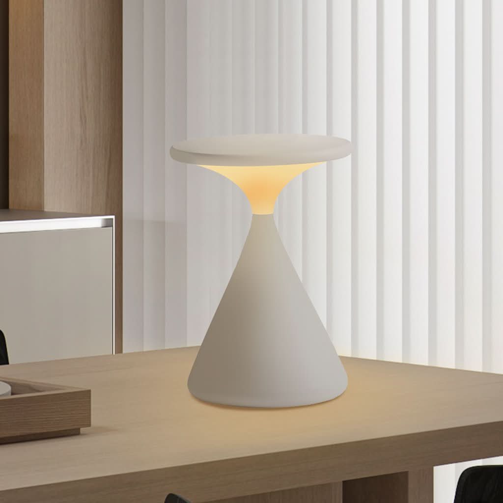 BowLift | Hourglass Cordless LED Table Lamp with Touch Dimmer
