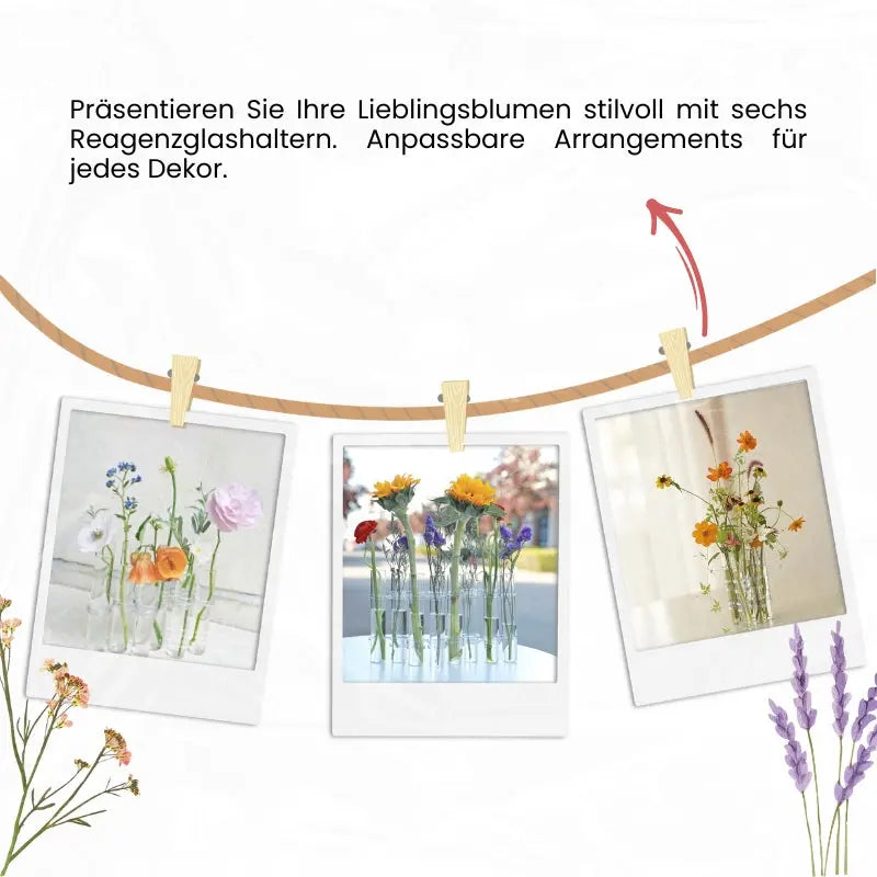 BowLift | Customizable Glass Flower Vase with Hinge – elegant & versatile