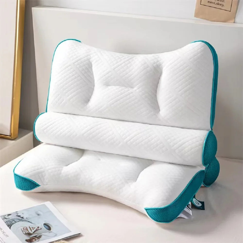 BowLift | Anti-Traction Zoned Knitted Neck Support Pillow