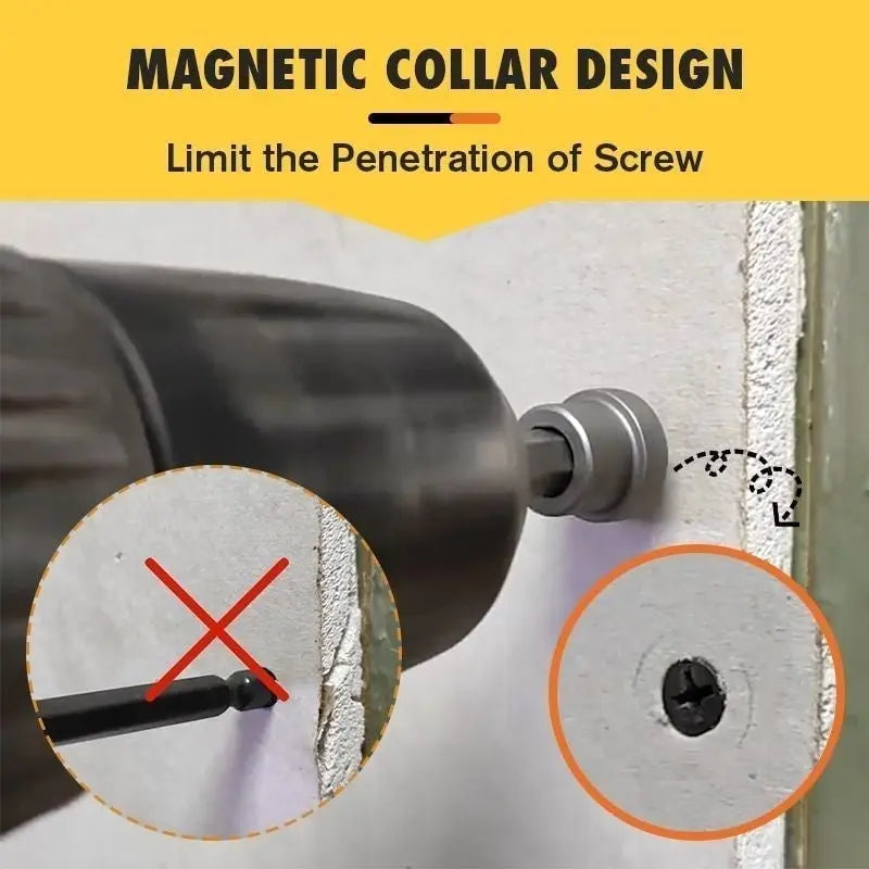 BowLift | Anti-wobble screw bits with magnetic ring – For clean screw connections