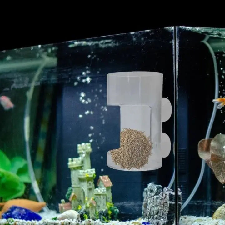 BowLift | Aquarium Feeding Station with Suction Cups – Clean & Targeted Feeding