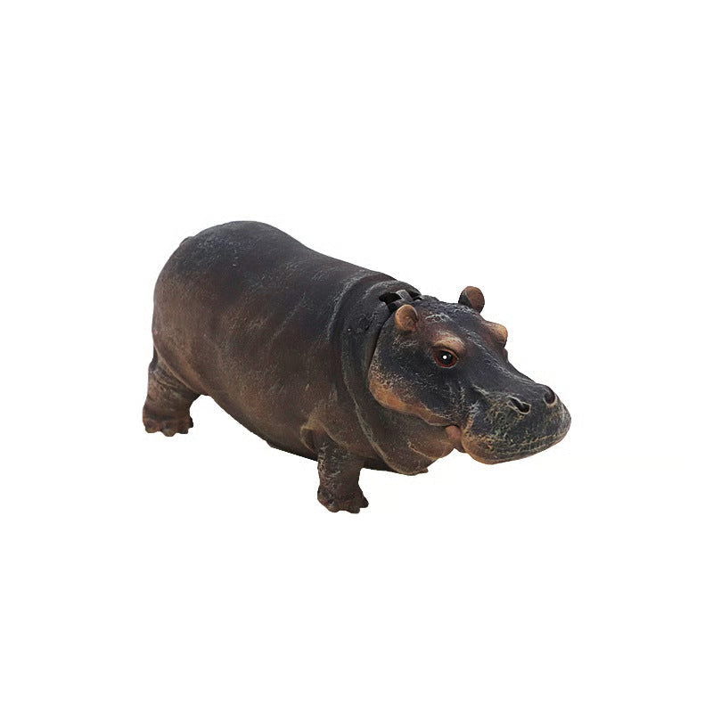 BowLift | Aquarium Hippo Bubble Decor — Playful Resin Fish Tank Decoration