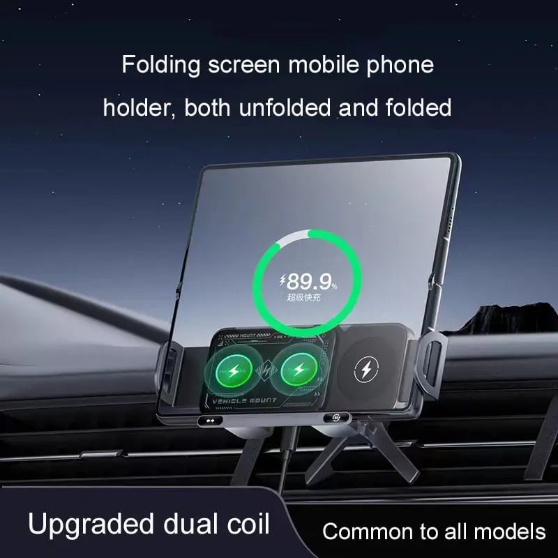 BowLift | Car device holder with charging function – Automatic grip & wireless charging