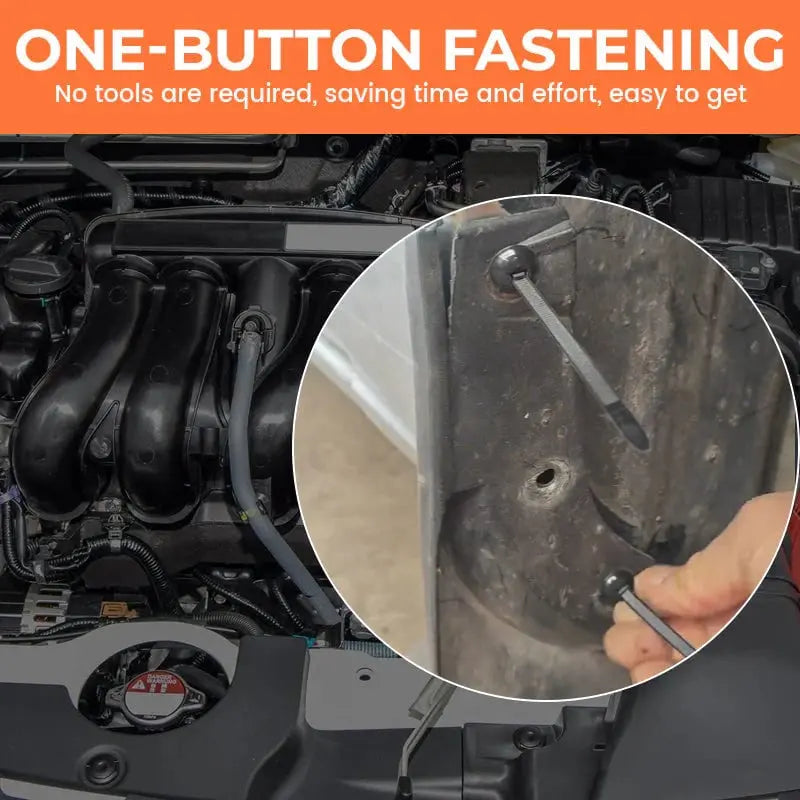 BowLift | Auto cable tie buckles – Tool-free attachment