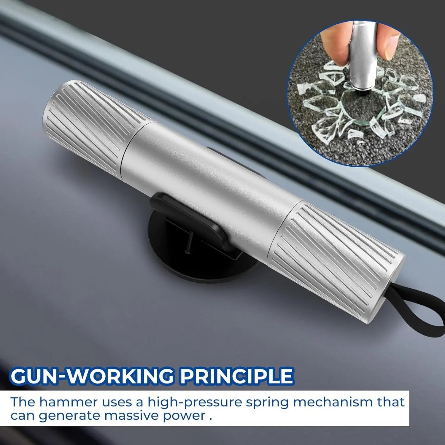 BowLift | Auto emergency hammer with glass breaker – Reliable & life-saving in an emergency