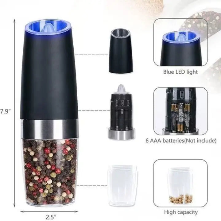 BowLift | Automatic Electric Salt & Pepper Mill