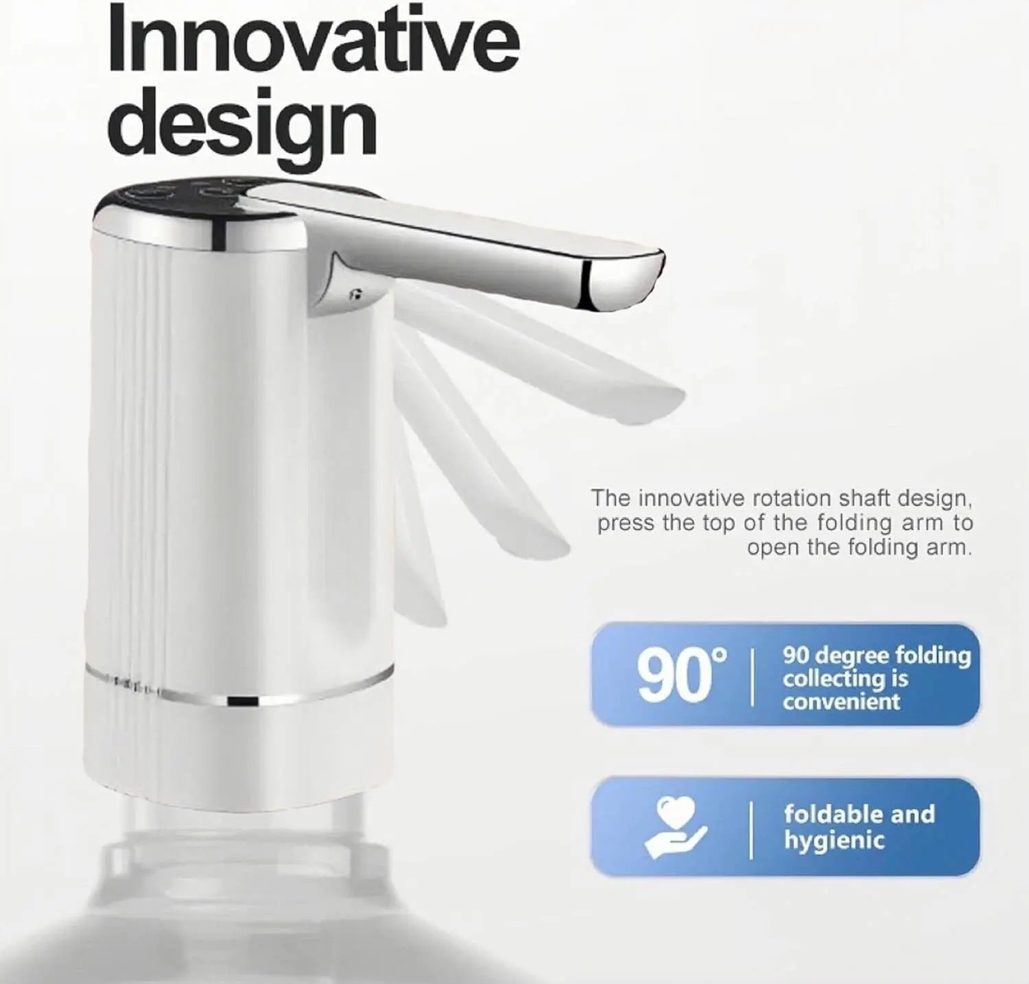 BowLift | Automatic water dispenser with battery – hygienic & touchless dispensing