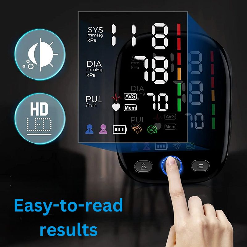 BowLift | Blood Pressure Monitor with LED Display