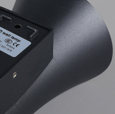 BowLift | Modern Minimalist Waterproof Cube Up Down Aluminum Glass Induction LED Wall Light Lamps For Bedroom