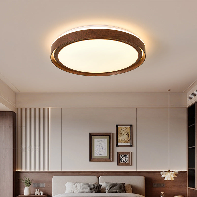 BowLift | Simplicity Iron Acrylic Round LED Ceiling Lamp for Bedroom