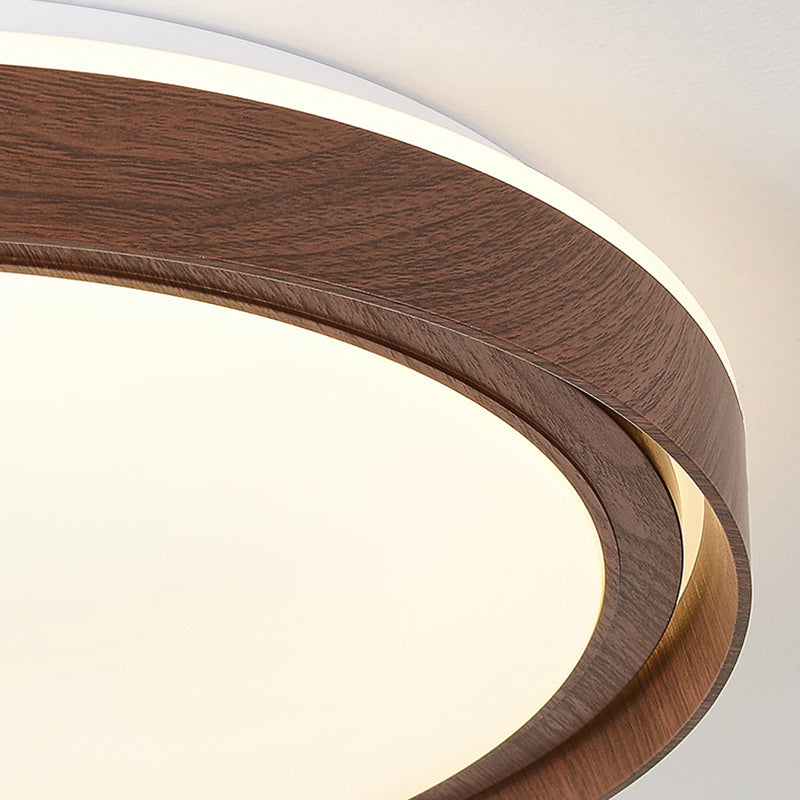 BowLift | Simplicity Iron Acrylic Round LED Ceiling Lamp for Bedroom