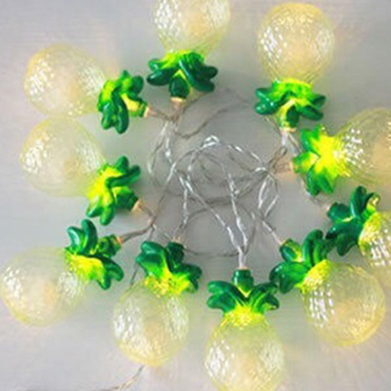 BowLift | Modern Art Deco Small Pineapple PVC LED String Light For Living Room