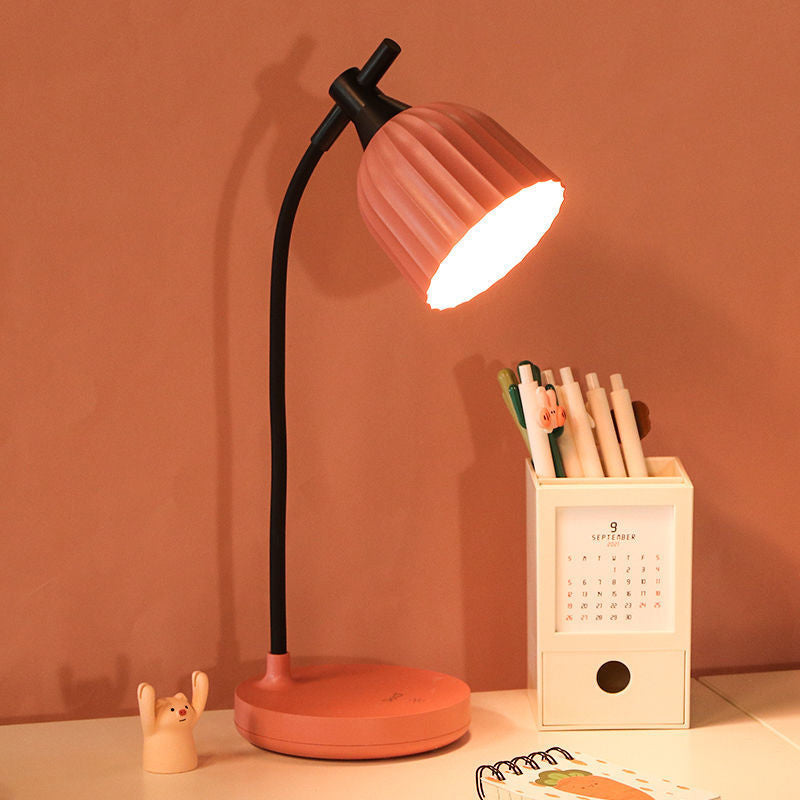 BowLift | Modern Minimalistic Round Folded ABS LED Table Lamp For Living Room