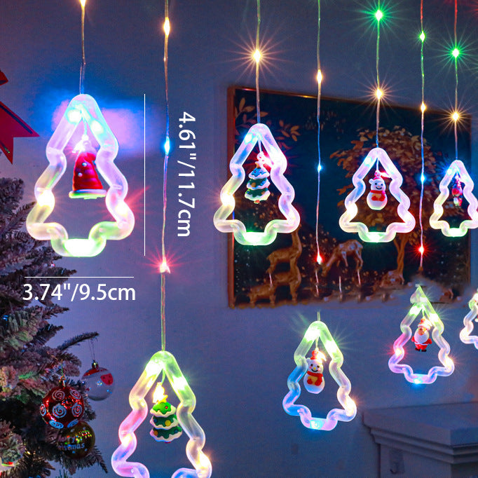 BowLift | Modern Art Deco USB Battery Waterproof Christmas Tree PVC PS LED String Lights For Bedroom