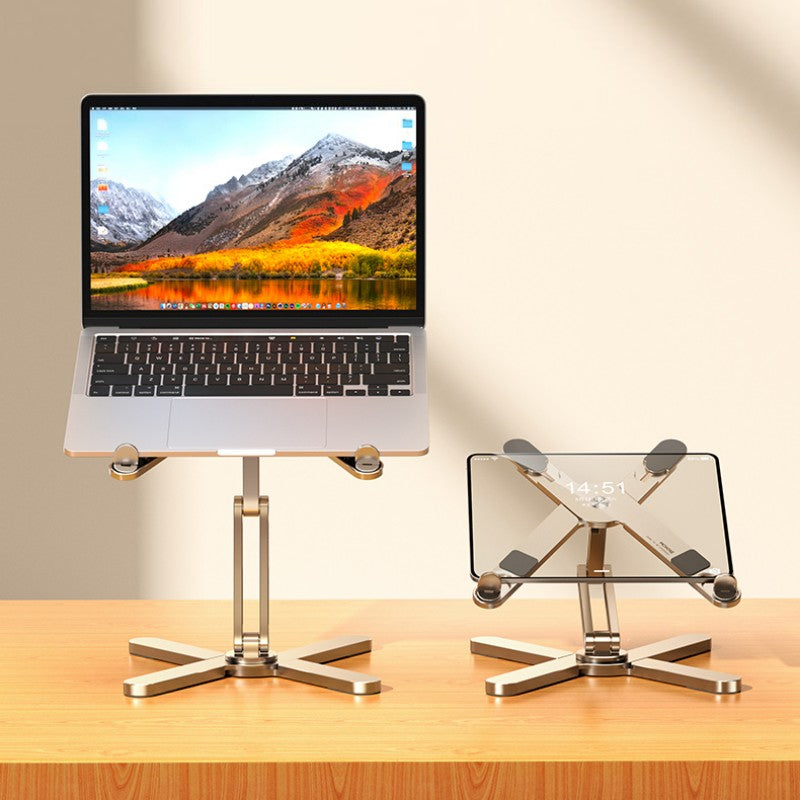 BowLift | 360¬∞ Rotating Cooling Foldable Laptop Stand