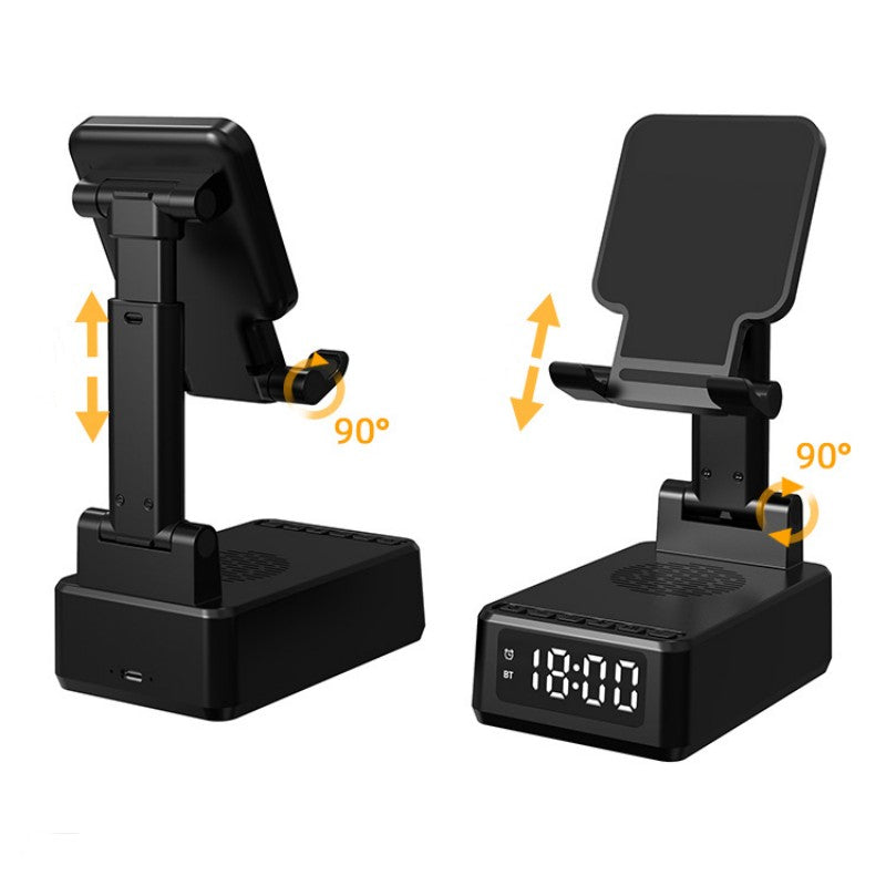 BowLift | Bluetooth Speaker Wireless Charging Foldable Rotating Phone Stand