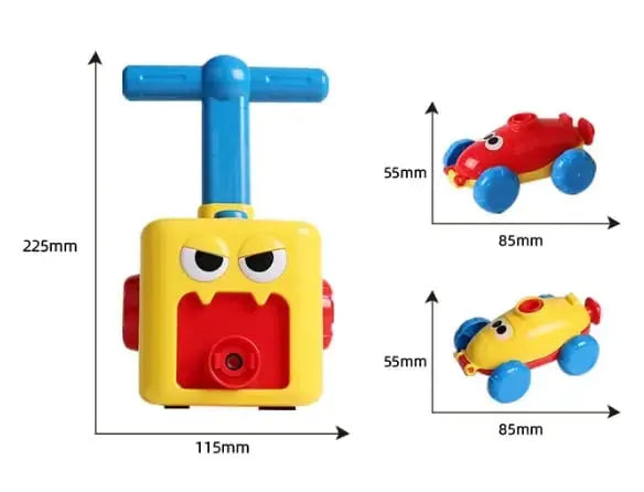 BowLift | Balloon Racing Car Experiment Set for playful physics experience