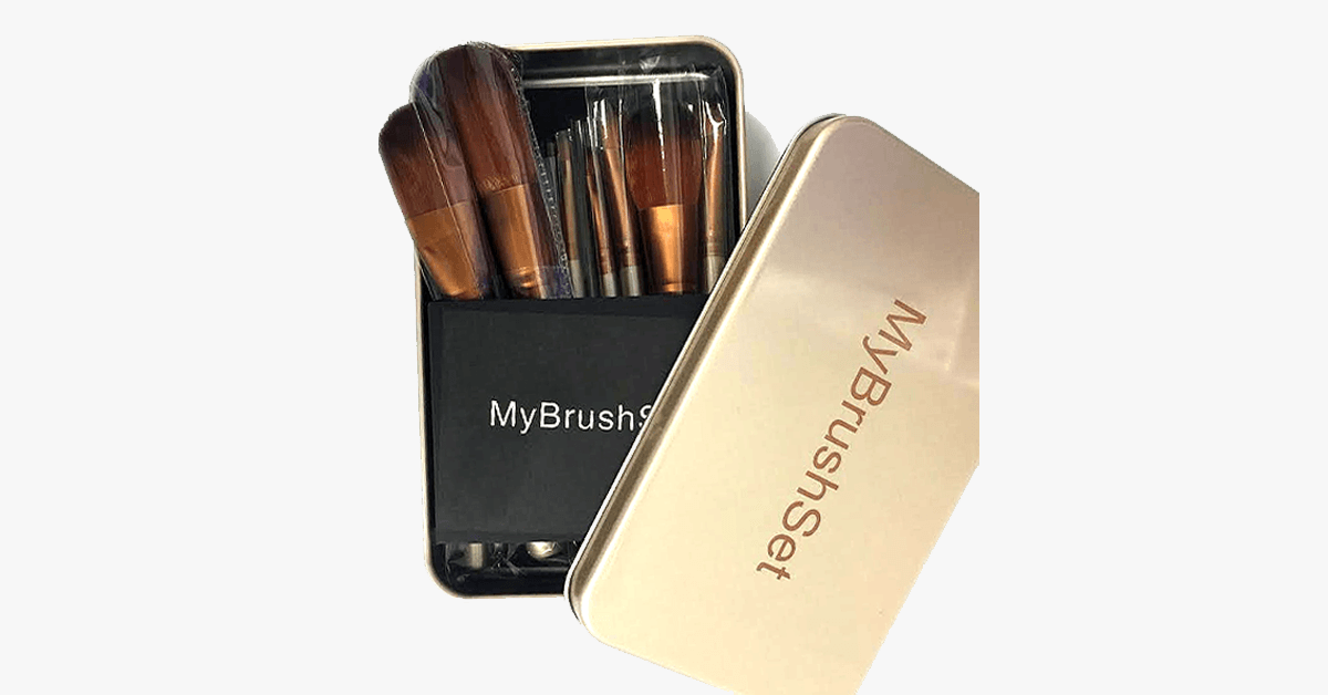 BowLift | Premium Makeup Brush - Set with 12 - Ideal for a Complete Makeover