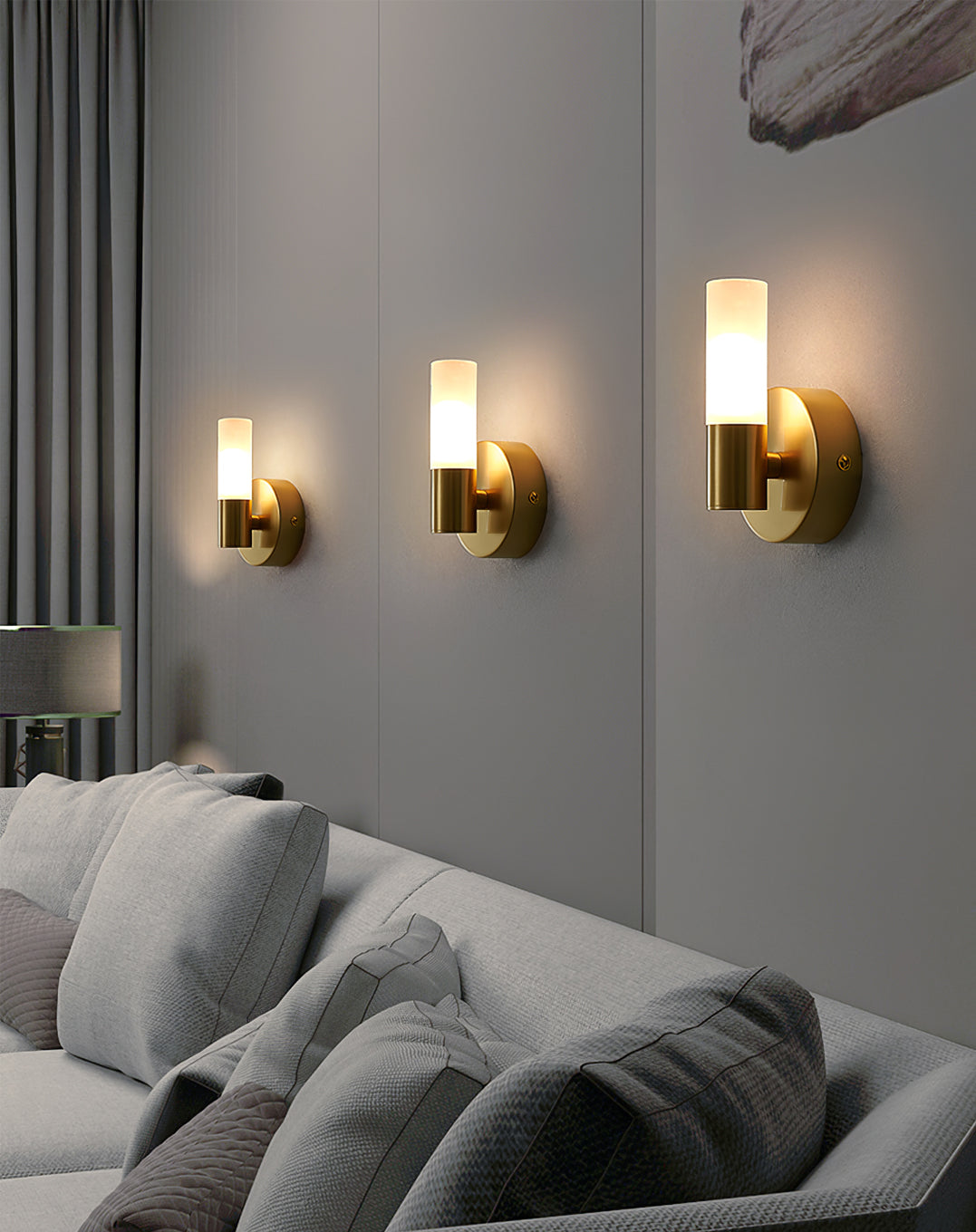 BowLift | CylindraGlow – Chic Cylindrical Wall Lamp for Timeless Ambience