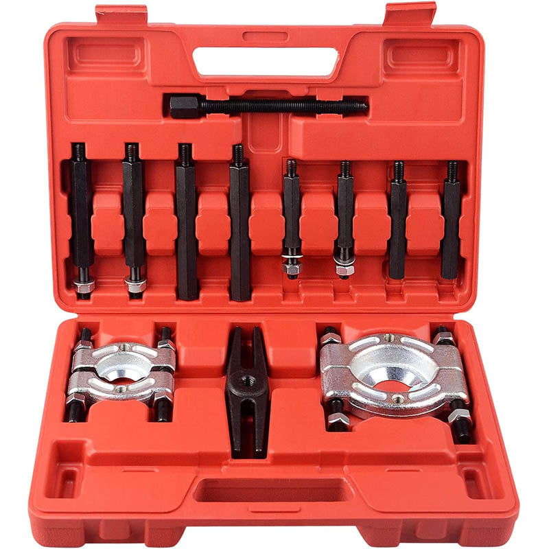 BowLift | 12pcs Bearing Separator Puller Set 5 Ton Bearing Separator, Pinion Wheel Bearing Removal Kit with 2" and 3" Jaws