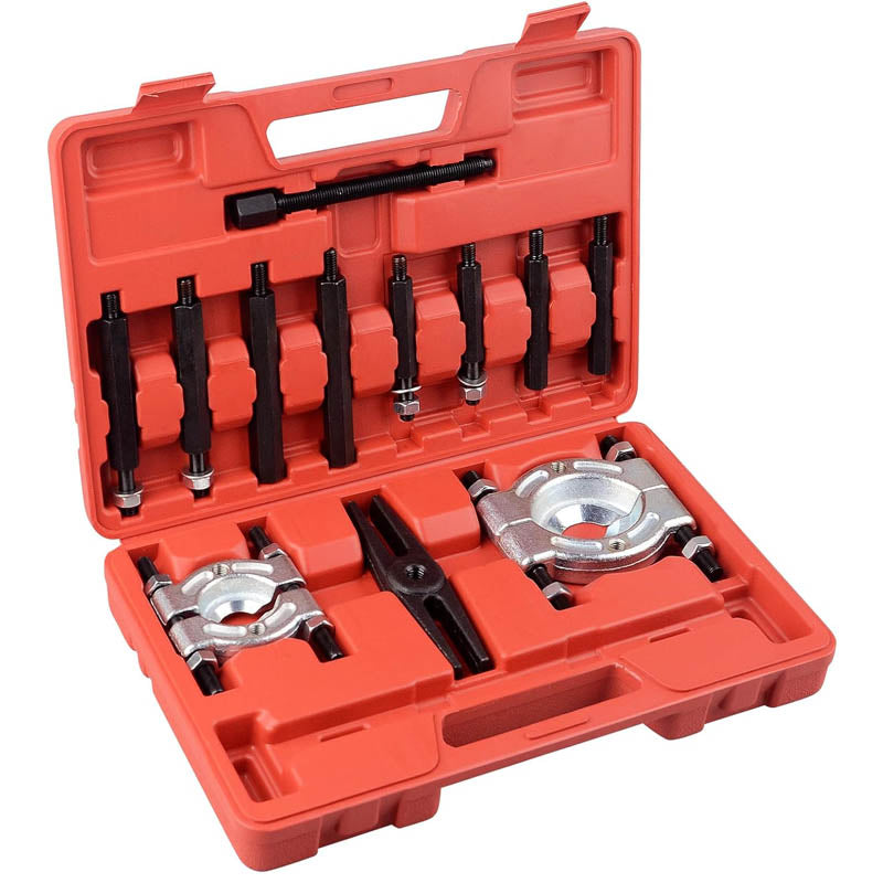 BowLift | 12pcs Bearing Separator Puller Set 5 Ton Bearing Separator, Pinion Wheel Bearing Removal Kit with 2" and 3" Jaws