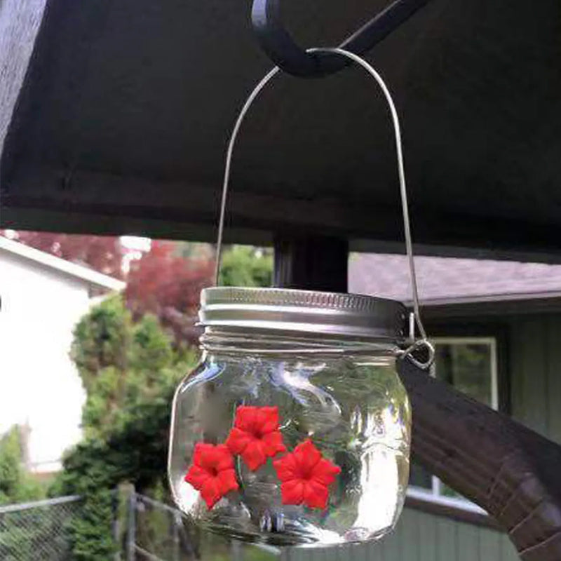 BowLift | Beautiful Mason Jar Hummingbird Feeder