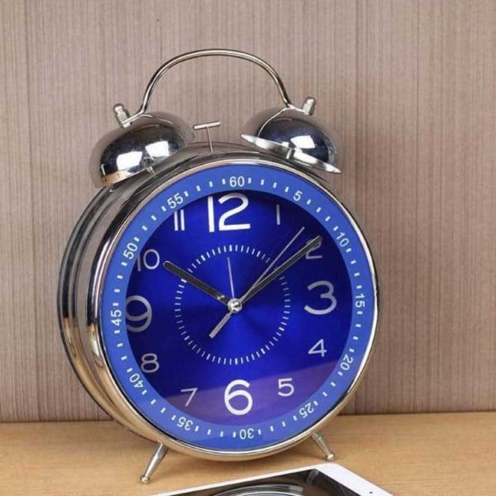 BowLift | Bellcroft Oversized Vintage Metal Alarm Clock