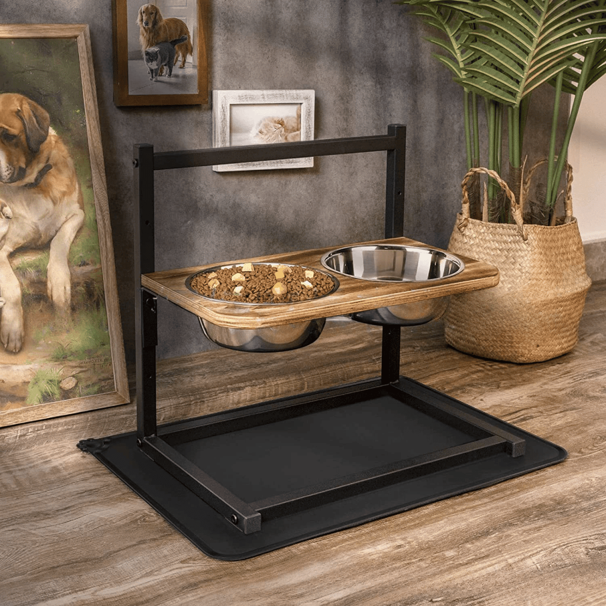 BowLift | Ergonomic Feeding Station for Dogs with Stainless Steel Bowls