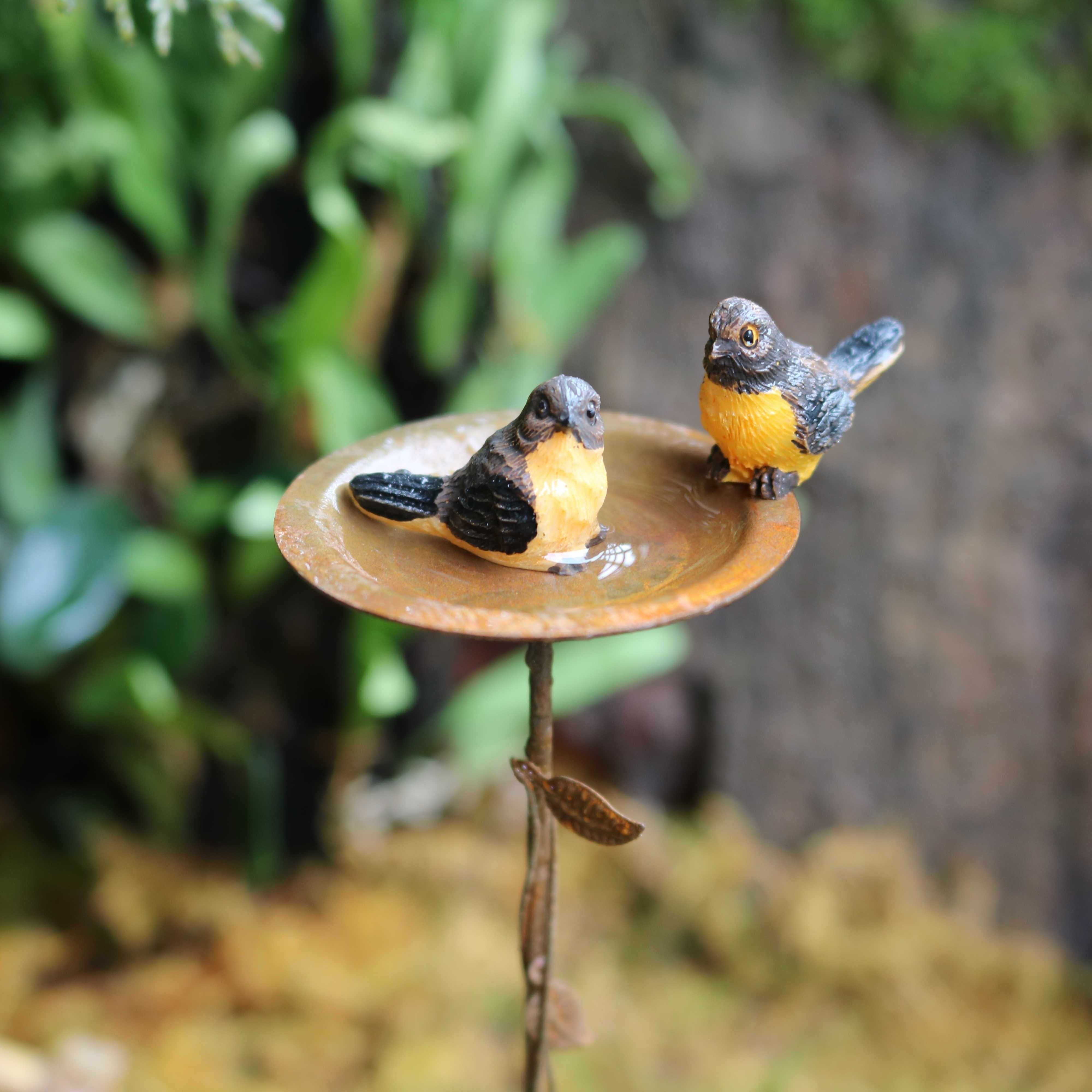 BowLift | Garden Ornaments Miniature Iron Fairy Set Decor