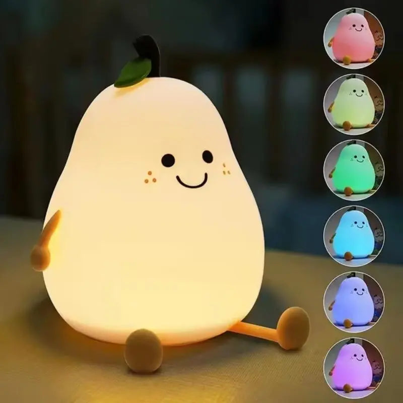 BowLift | Pear-shaped night light made of silicone