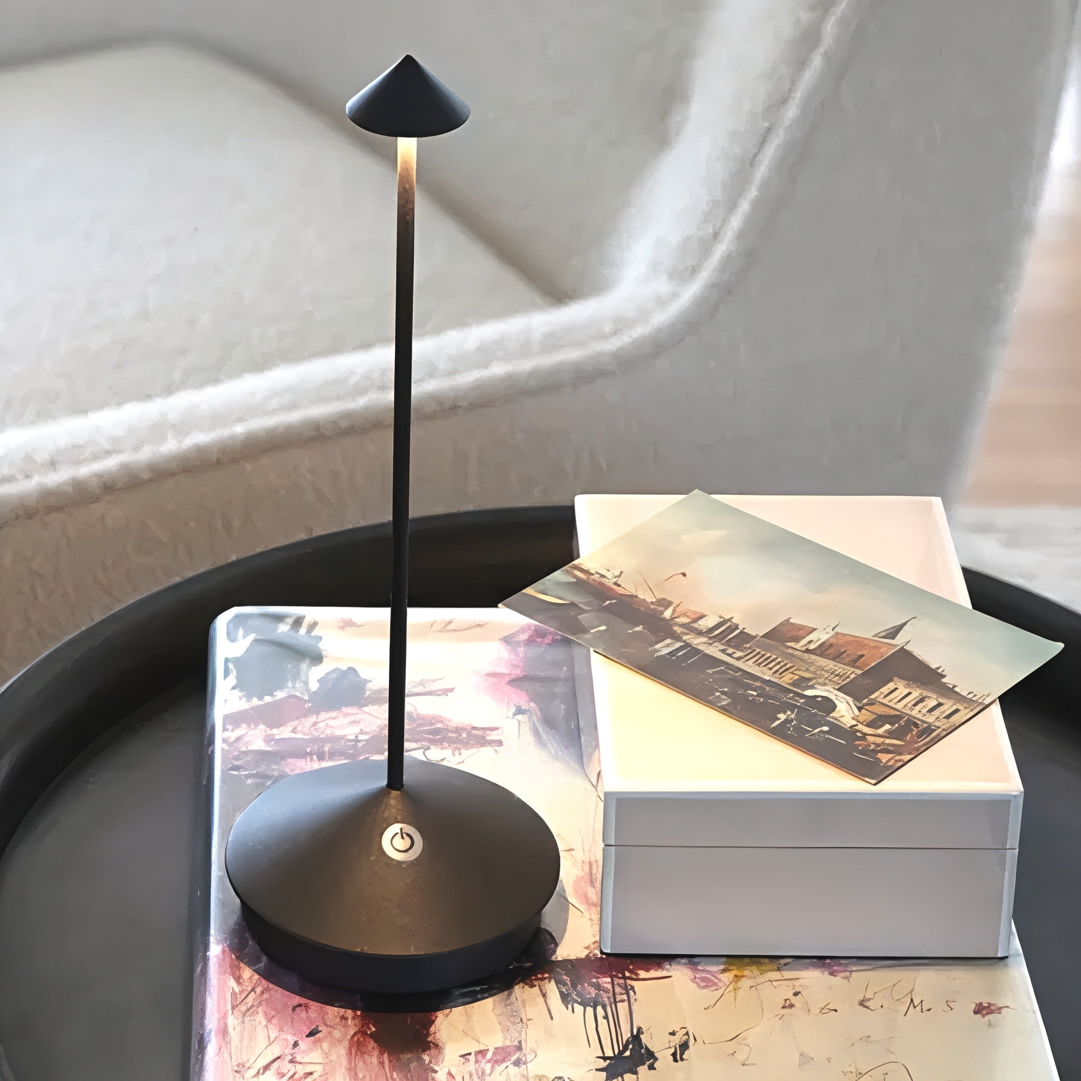 BowLift | Table Lamp Wireless LED Rechargeable Aluminium Light
